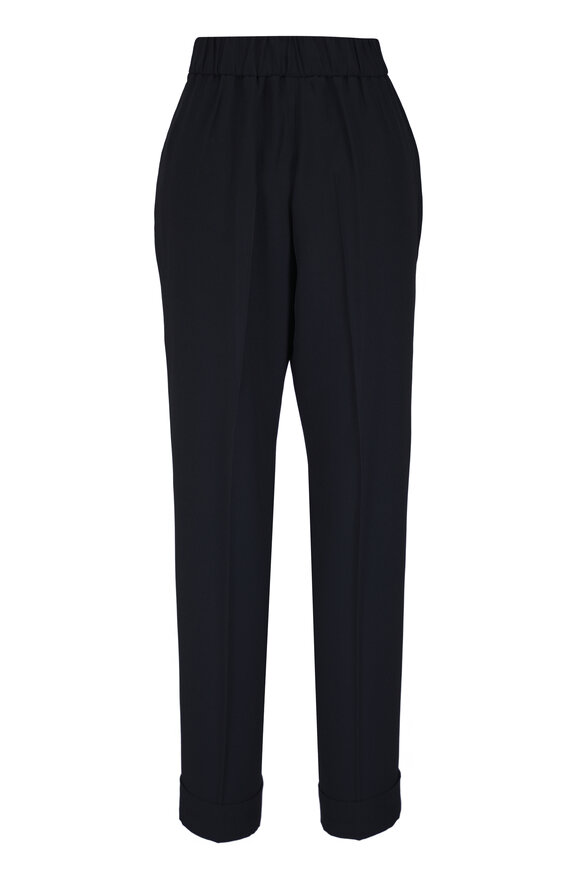 Akris Chris Black Tapered Pant - view 6