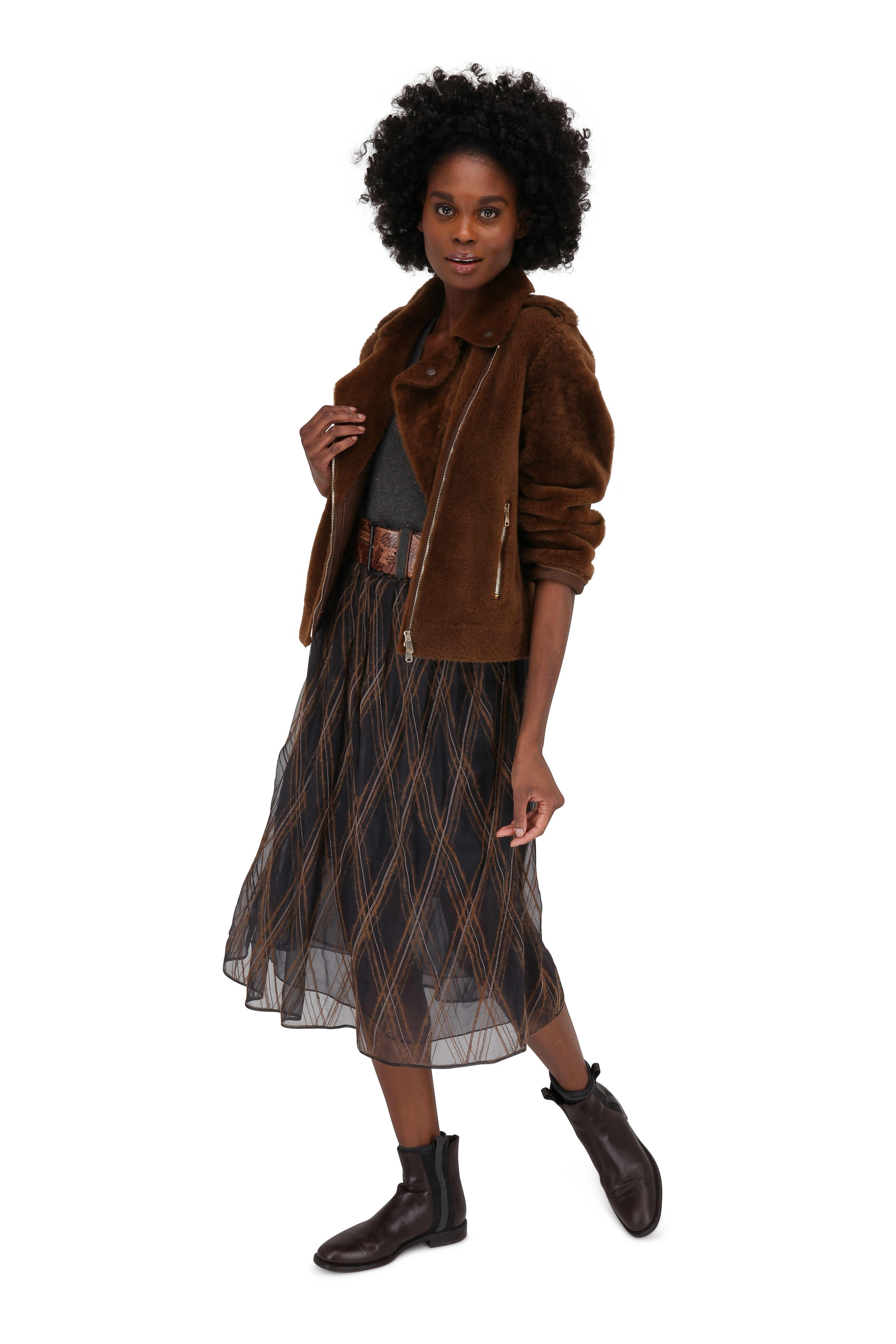 Brunello Cucinelli★素敵Sleeveless Trench Coat W/Monili Belt Brunello Cucinelli Taffeta Monili Trench Coat | Harrods UK
