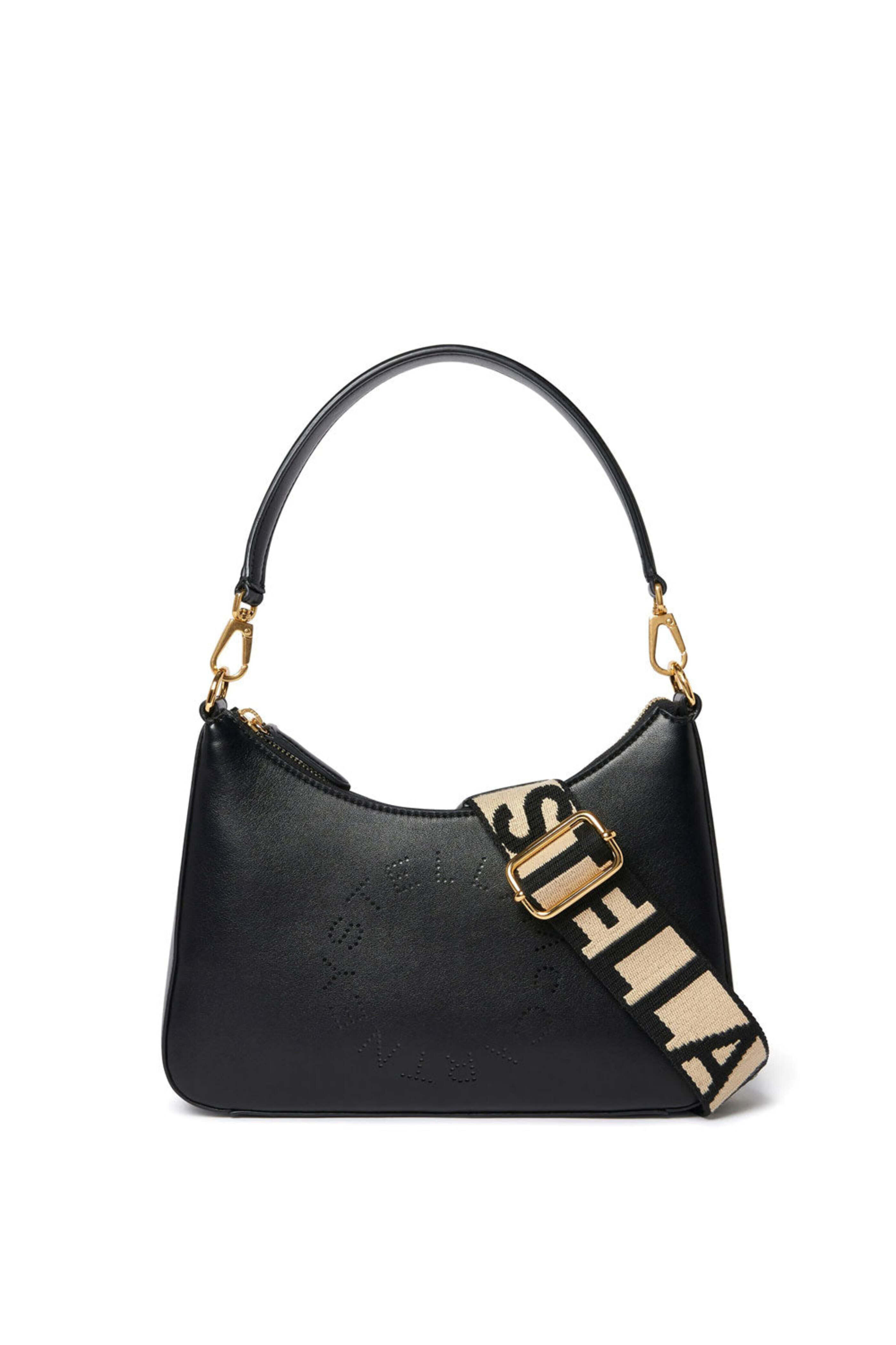ショルダーバッグ・ポシェット STELLA MCCARTNEY Women Shoulder Bags 371223W9132 1000 Black Stella McCartney - Small Logo Shoulder Bag in Black
