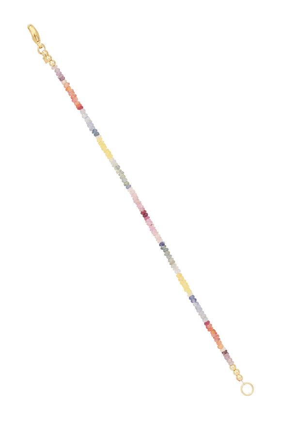 Cristina V. Multicolor Sapphire Rondelle Bracelet - view 1