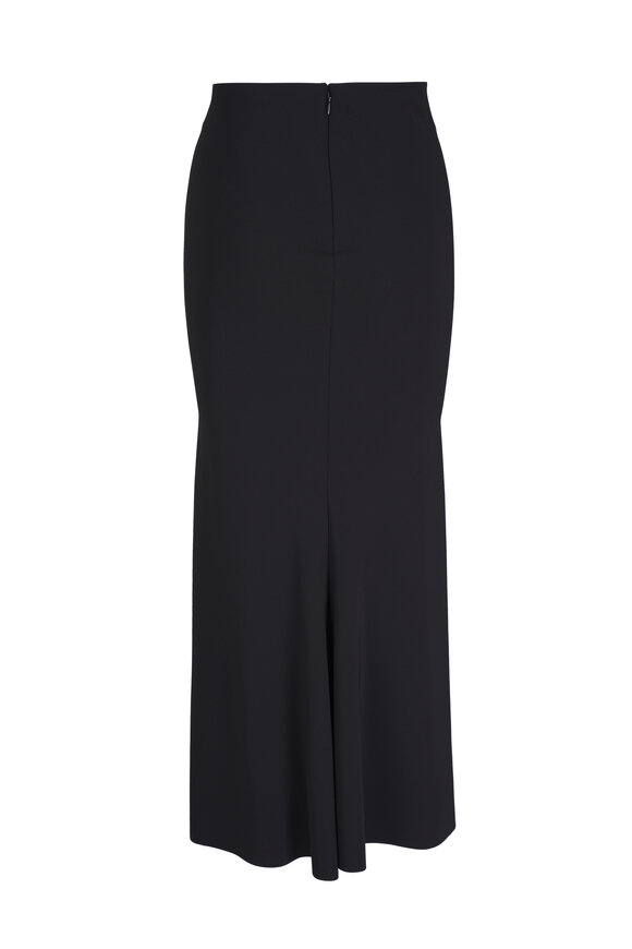 Dorothee Schumacher - Crepe Basic Black Maxi Skirt 