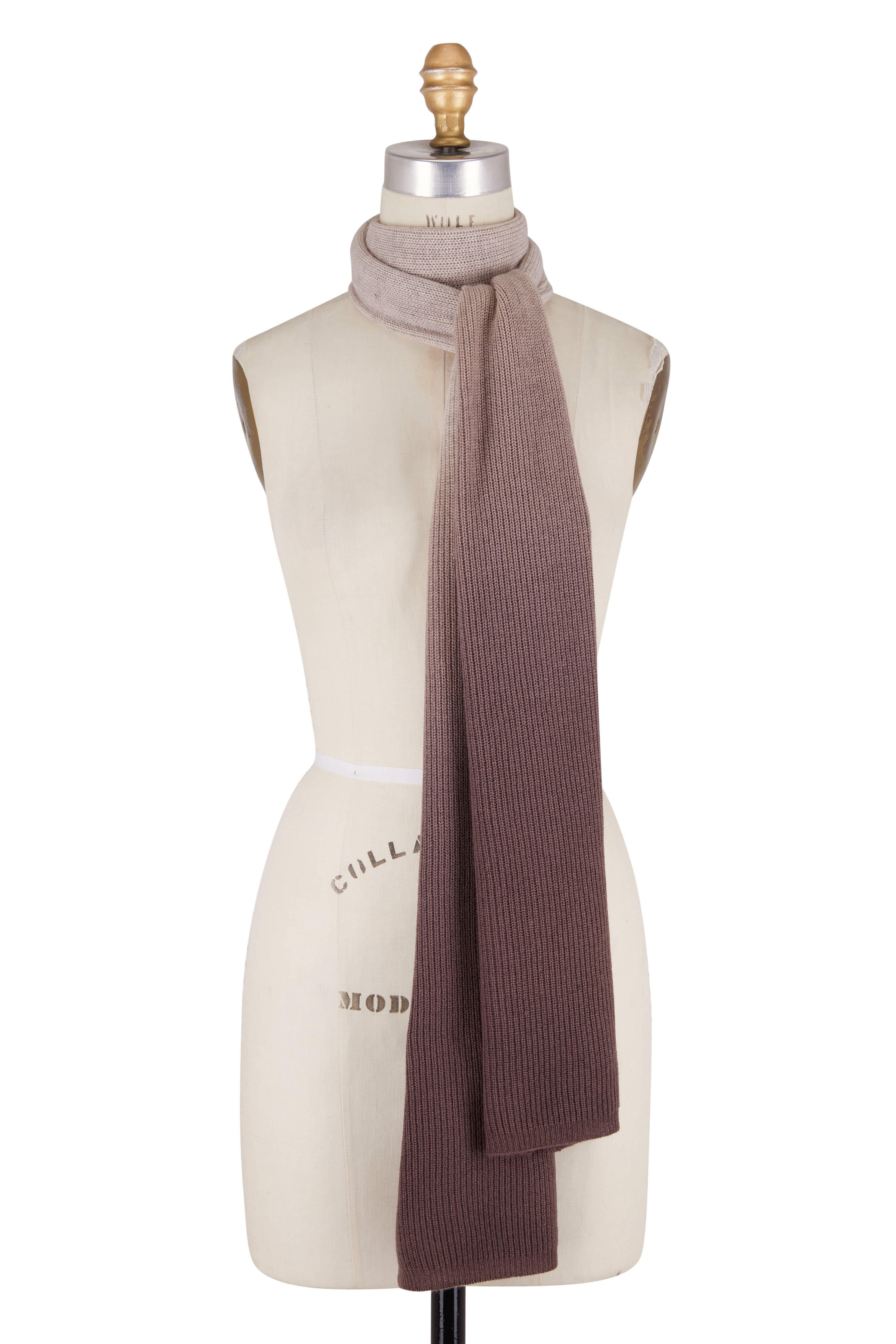 Kinross Agate Multi Cashmere Ombré Scarf Mitchell Stores