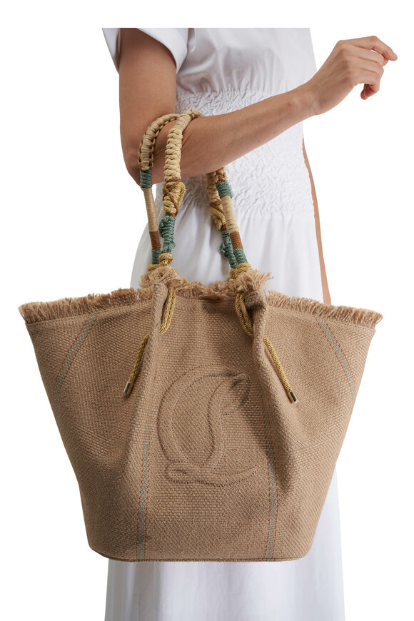 Christian Louboutin - By My Side Natural Jute Shopper