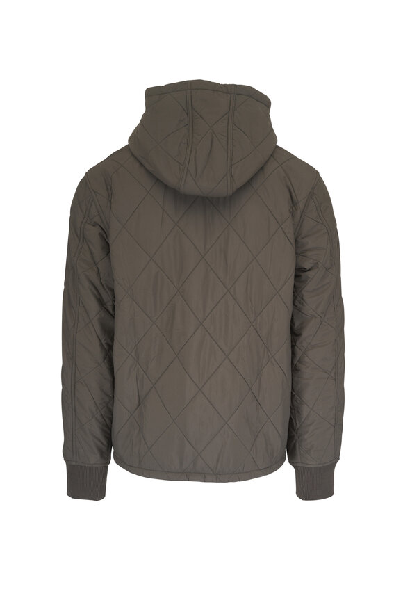 Faherty Brand Dusk Forest Quilted Hooded Jacket - view 4