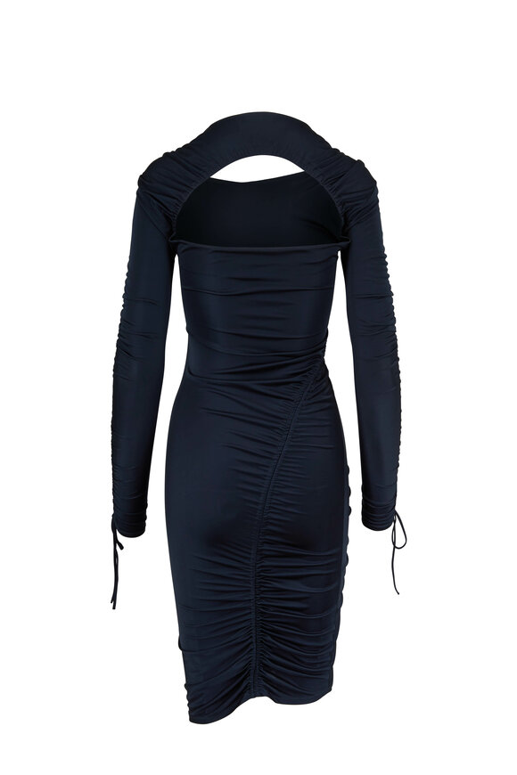 Safiyaa - Poseidon Cut Out Back Ruched Dress