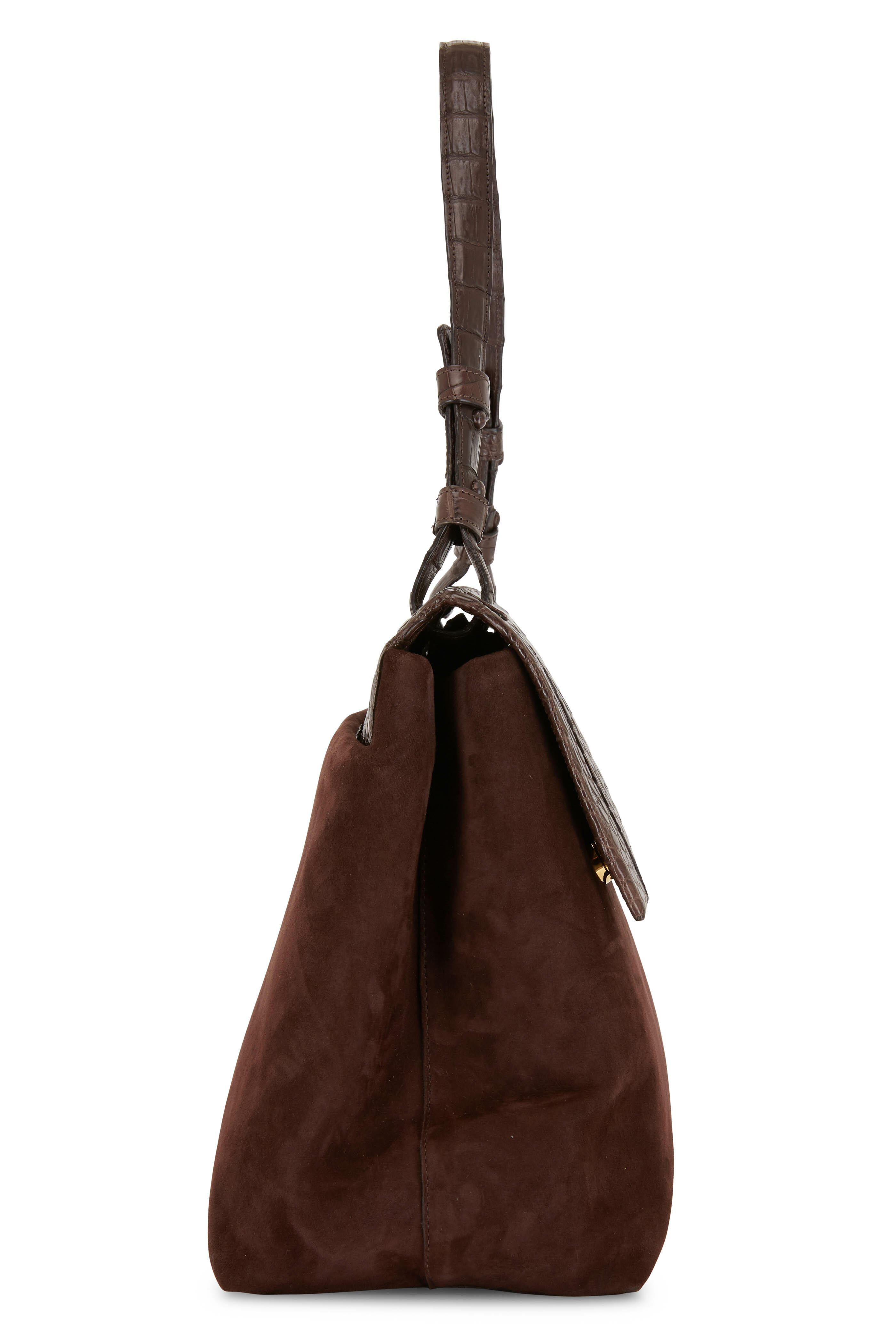 Shoulder Bag for Women in Dark Brown: Sophie