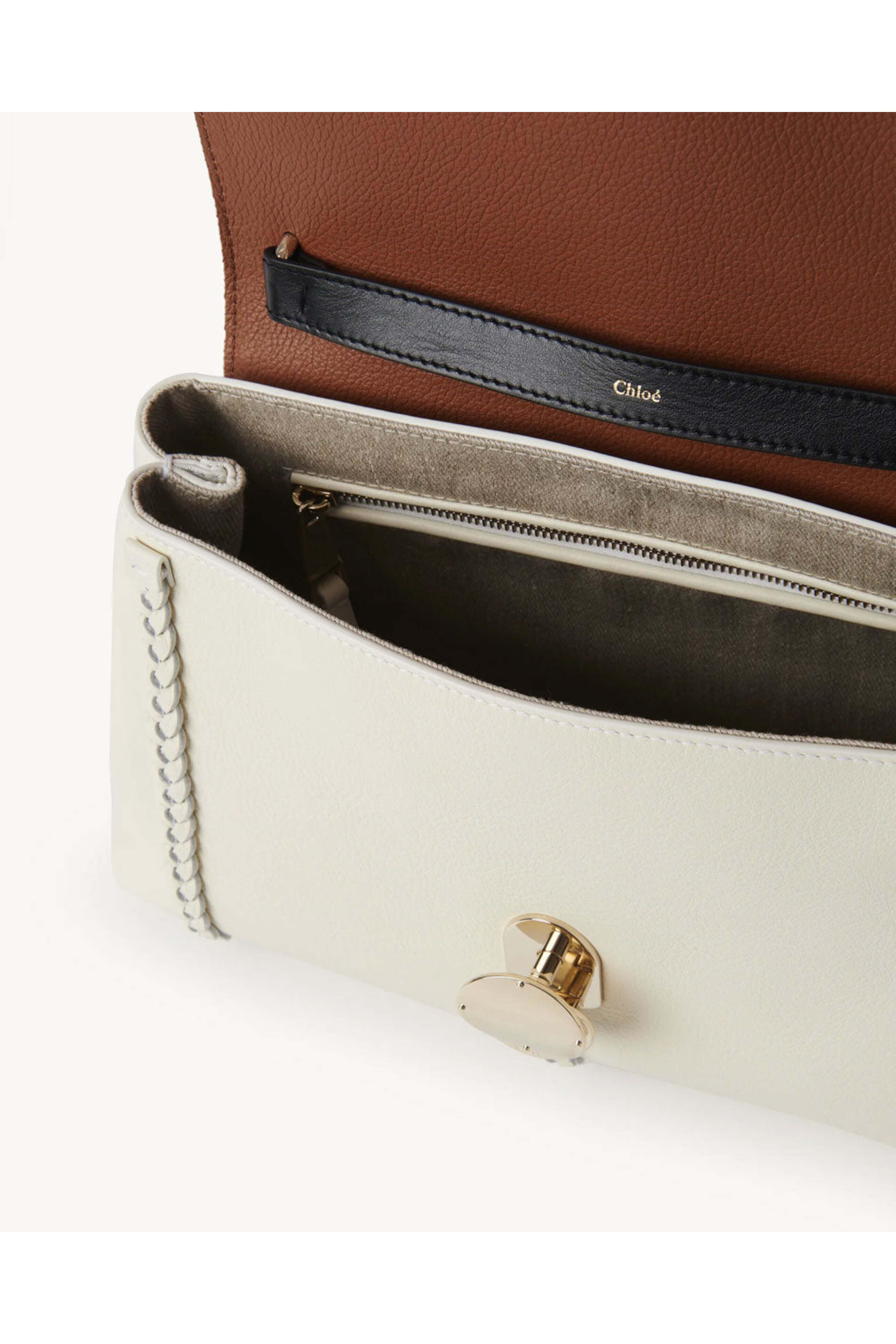 Chloé - Penelope Medium Soft Soulder Bag in White