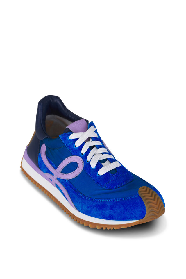 Loewe - Flow Runner 2.0 Green & Yellow Suede Sneaker Loewe - Flow Runner 2.0 Green & Yellow Suede Sneaker