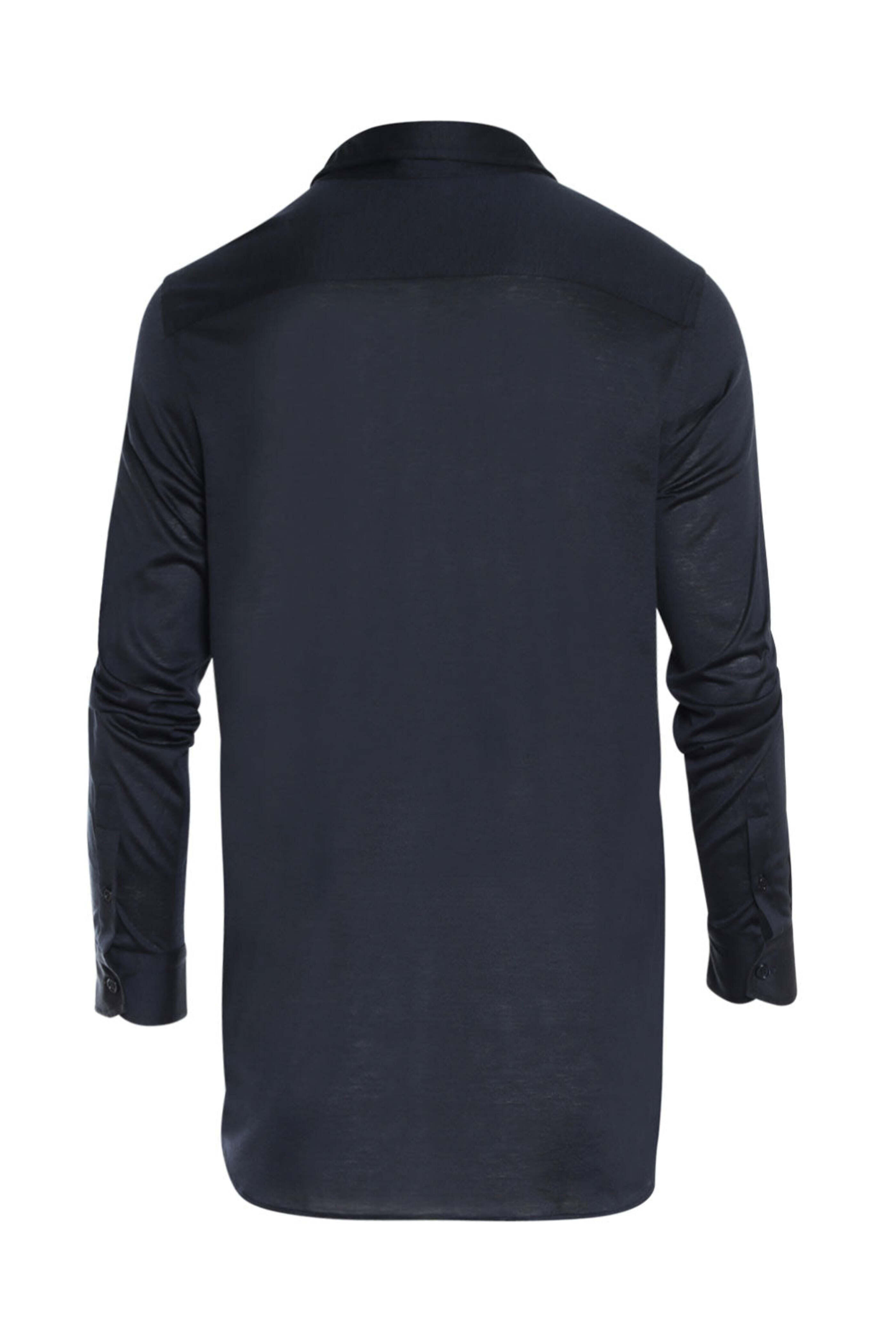 Brioni - Navy Silk Blend Jersey Sportshirt