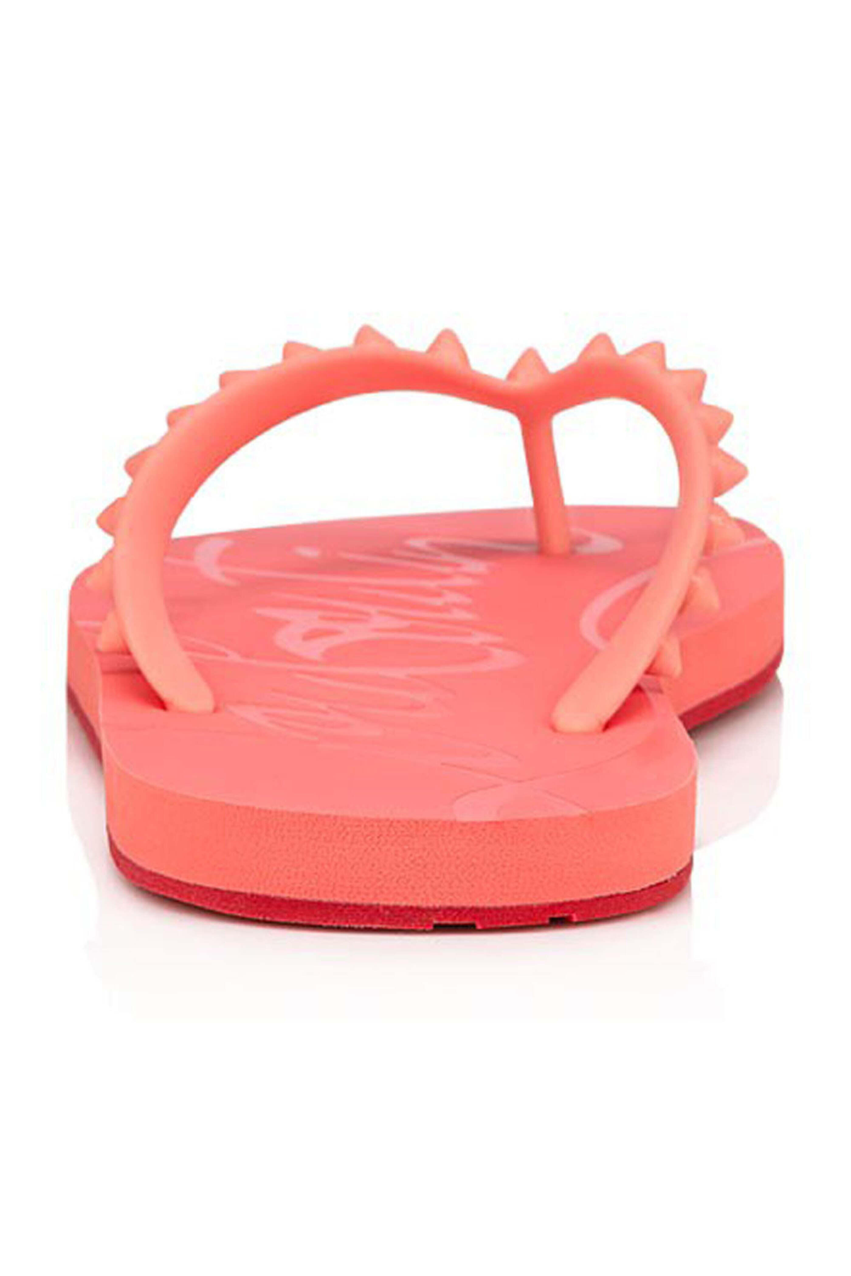 Christian Louboutin - Loubi Flip Donna Flat in Operette