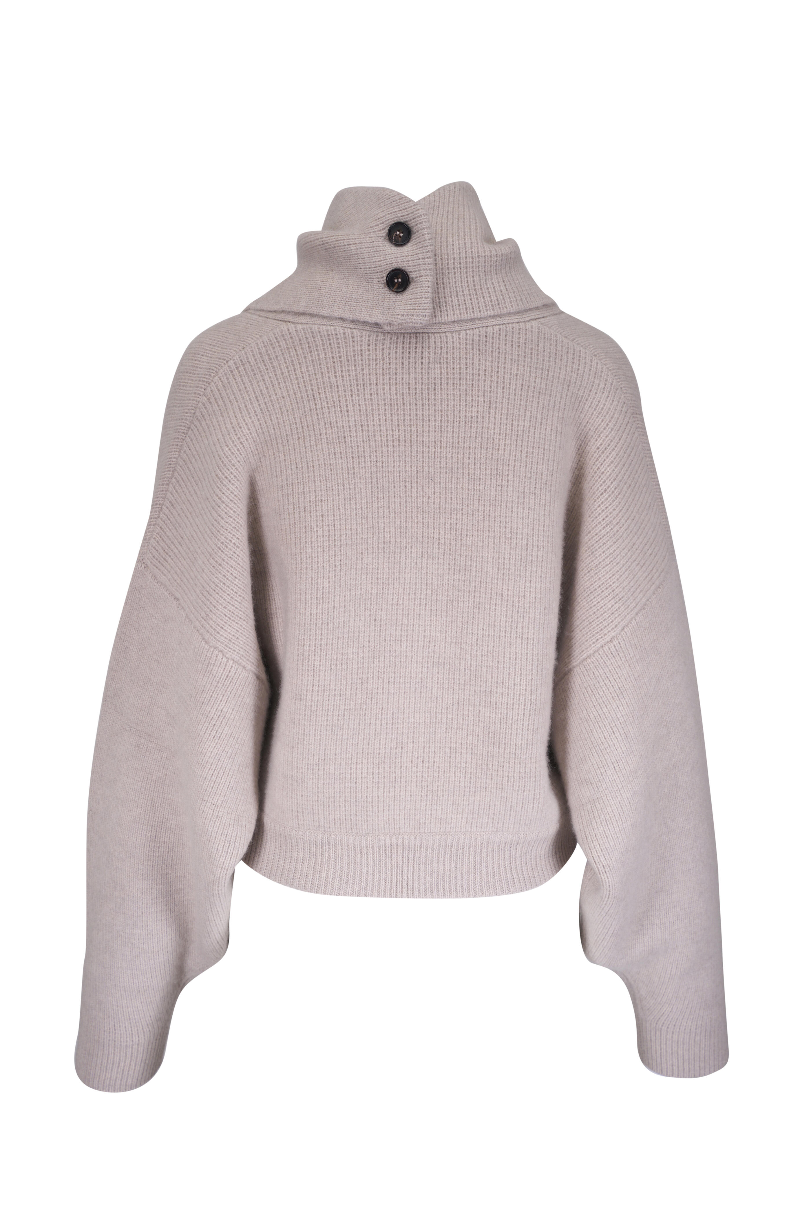 Le Kasha - Derios Light Beige Convertible Cardigan