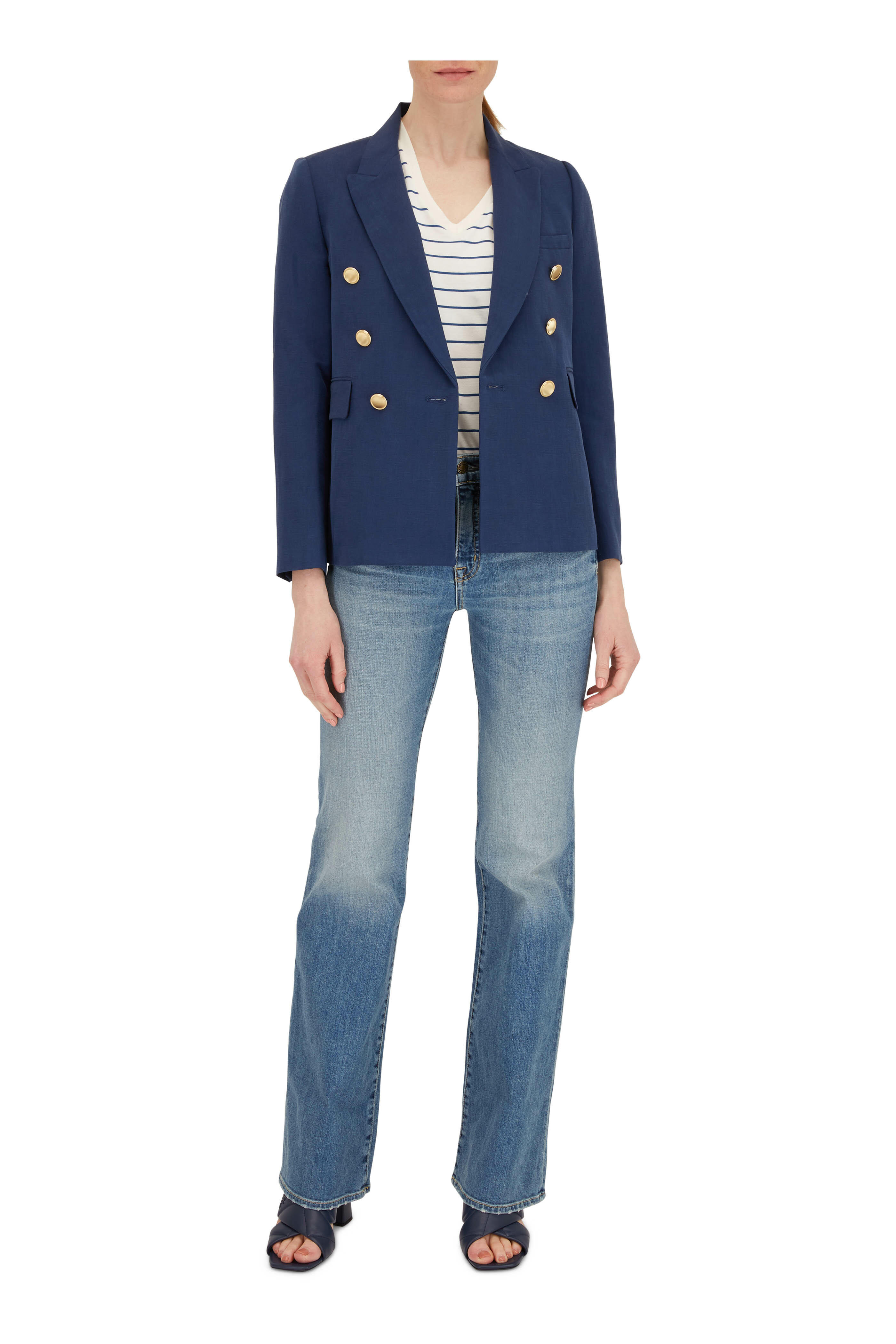 Nili Lotan - Henry Cobalt Blue Jacket