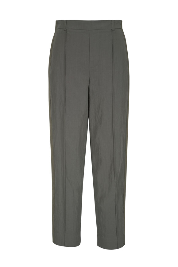 Vince Grace Sea Green Side Strap Mid-Rise Pull-On Pant - view 1