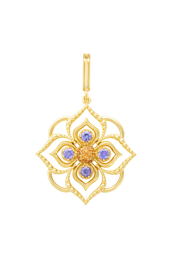 Mellerio 18k Yellow Gold Giardino Orange Blossom Charm