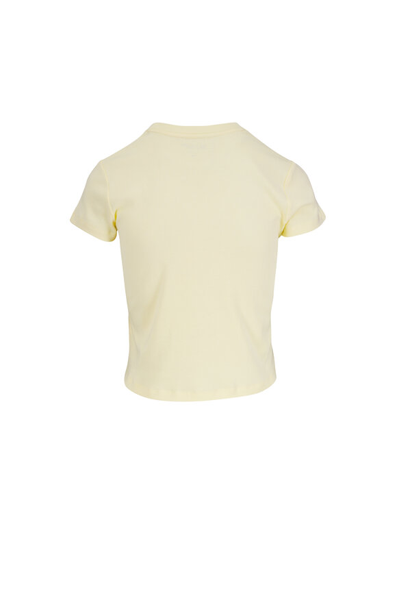AG Sadie Sunshine Yellow Crewneck T-Shirt - view 2