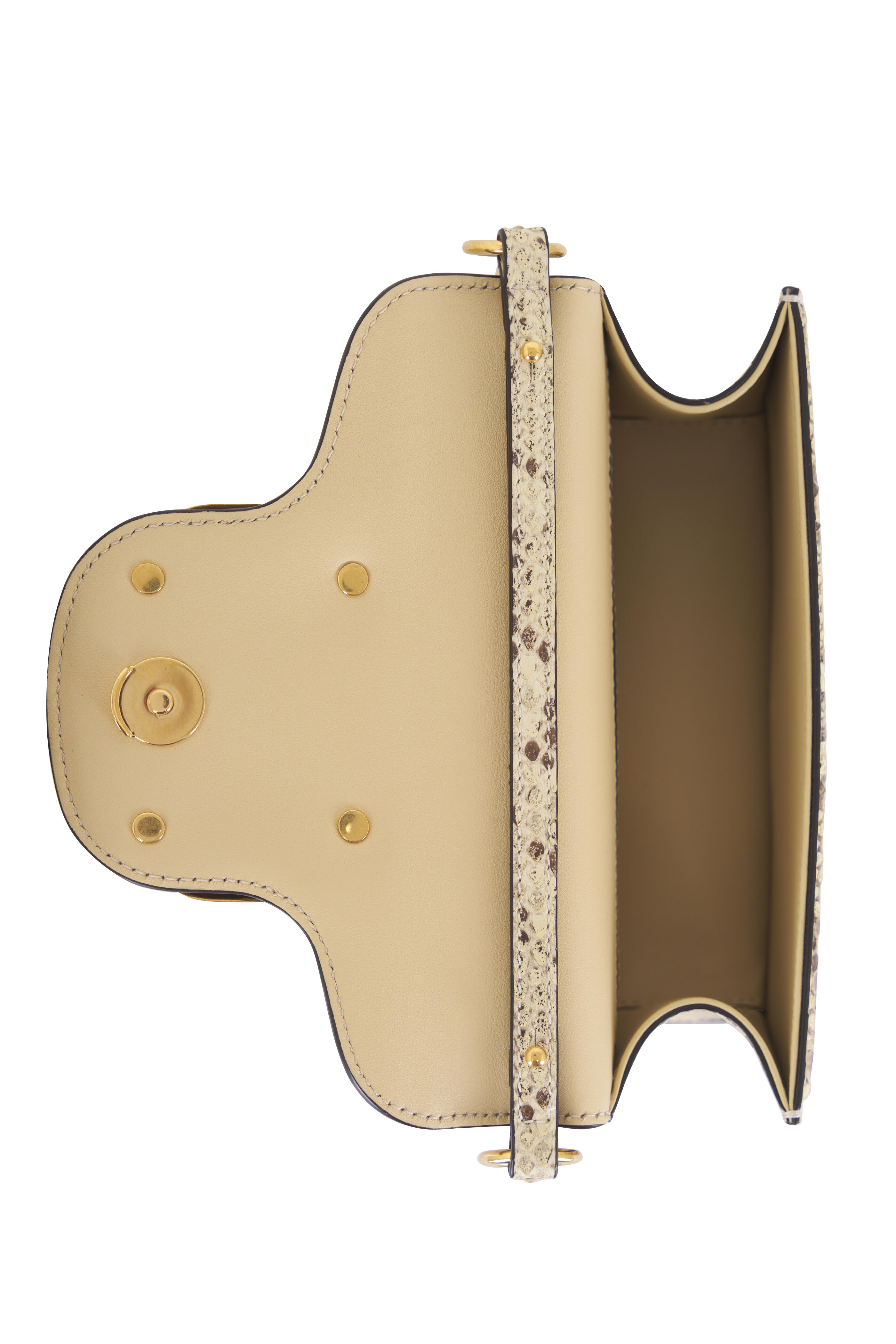 Valentino Garavani - Natural VLogo Shoulder Bag | Mitchell