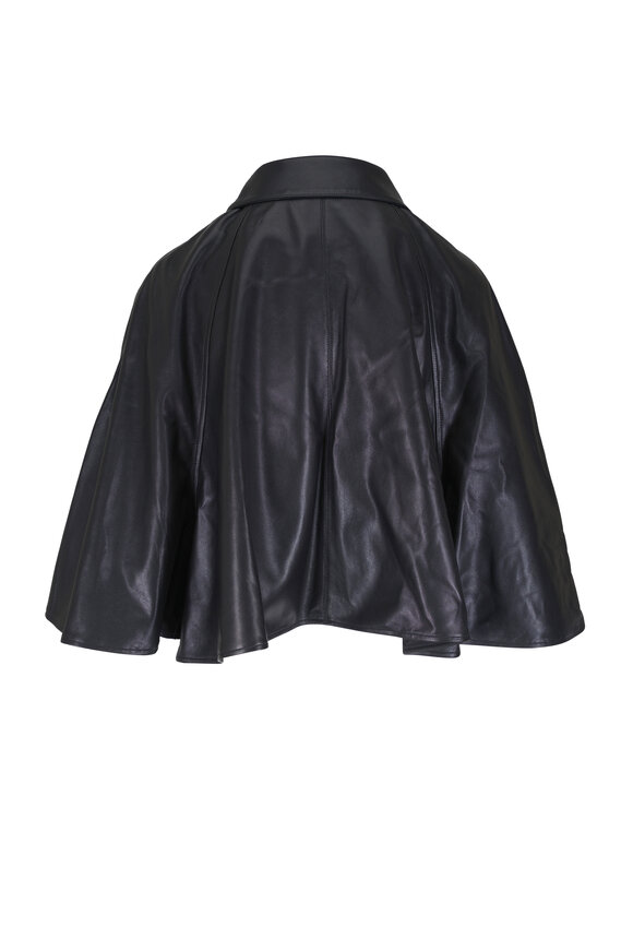 Simkhai Orvik Cape Leather Jacket - view 2