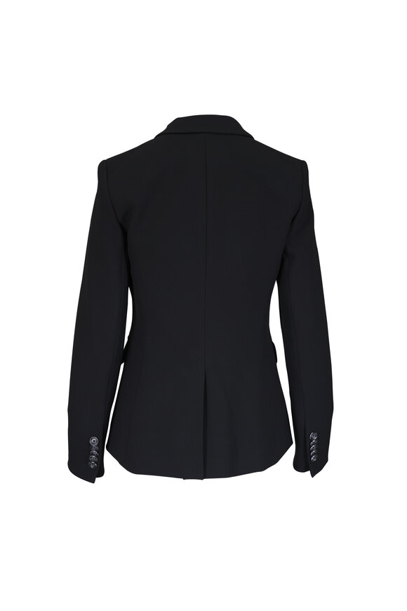 Veronica Beard Miller Black Single Breasted Dickey Jacket - view 2