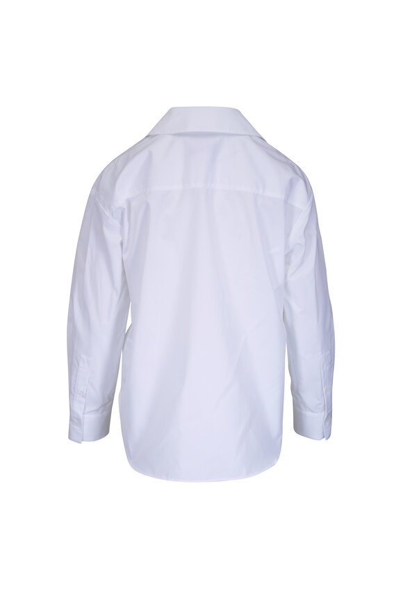 TWP A Case Of You White Cotton Blouse - view 2