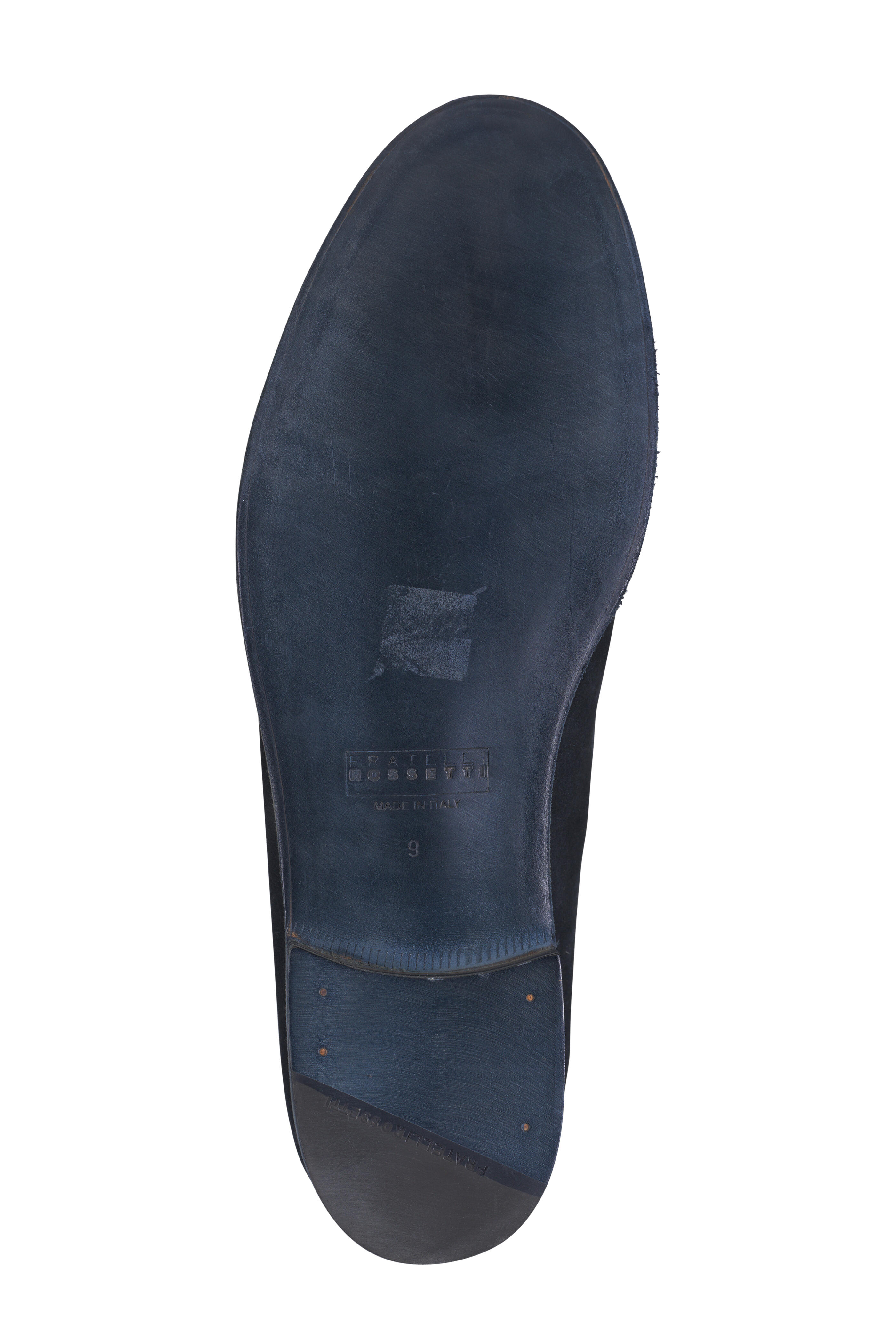Fratelli Rossetti - Navy Suede Tassel Loafer