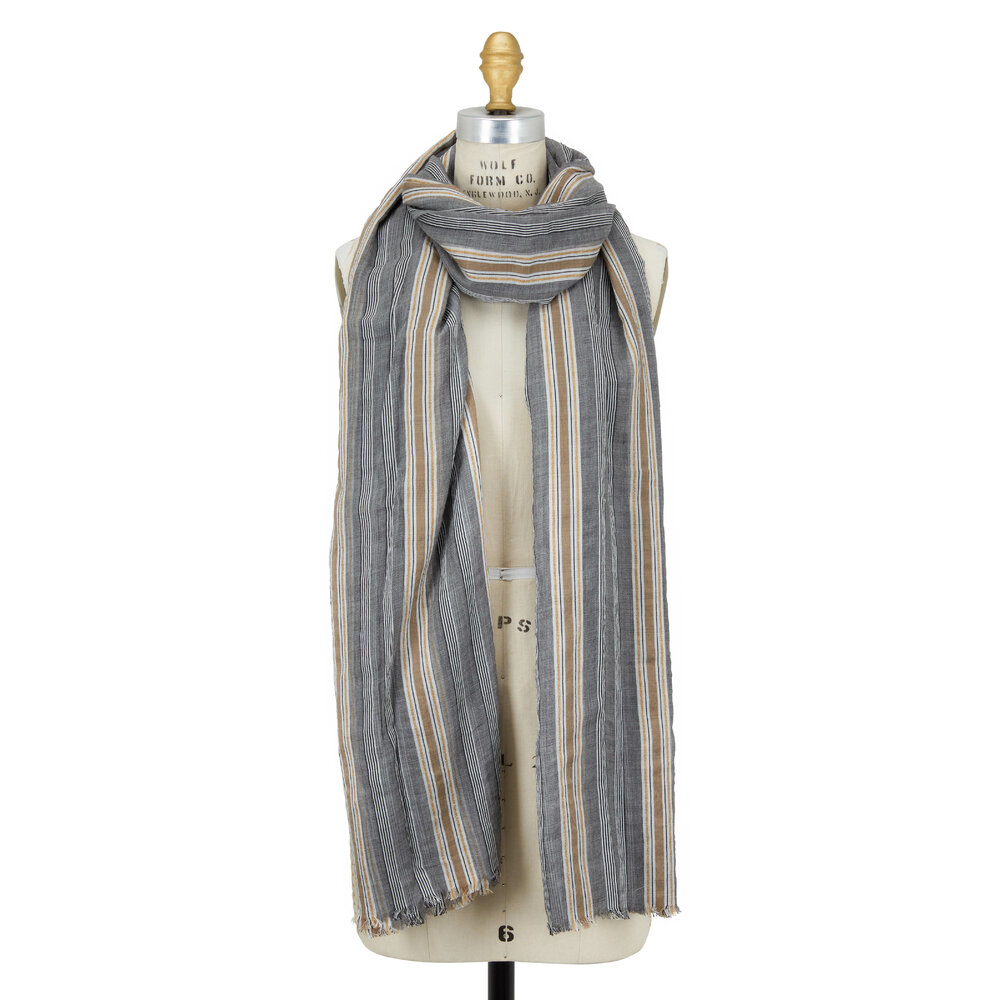 アクセサリーその他 BRUNELLO CUCINELLI CASHMERE, SILK AND LUREX STOLE uploading-1215906-jpg20190419-
