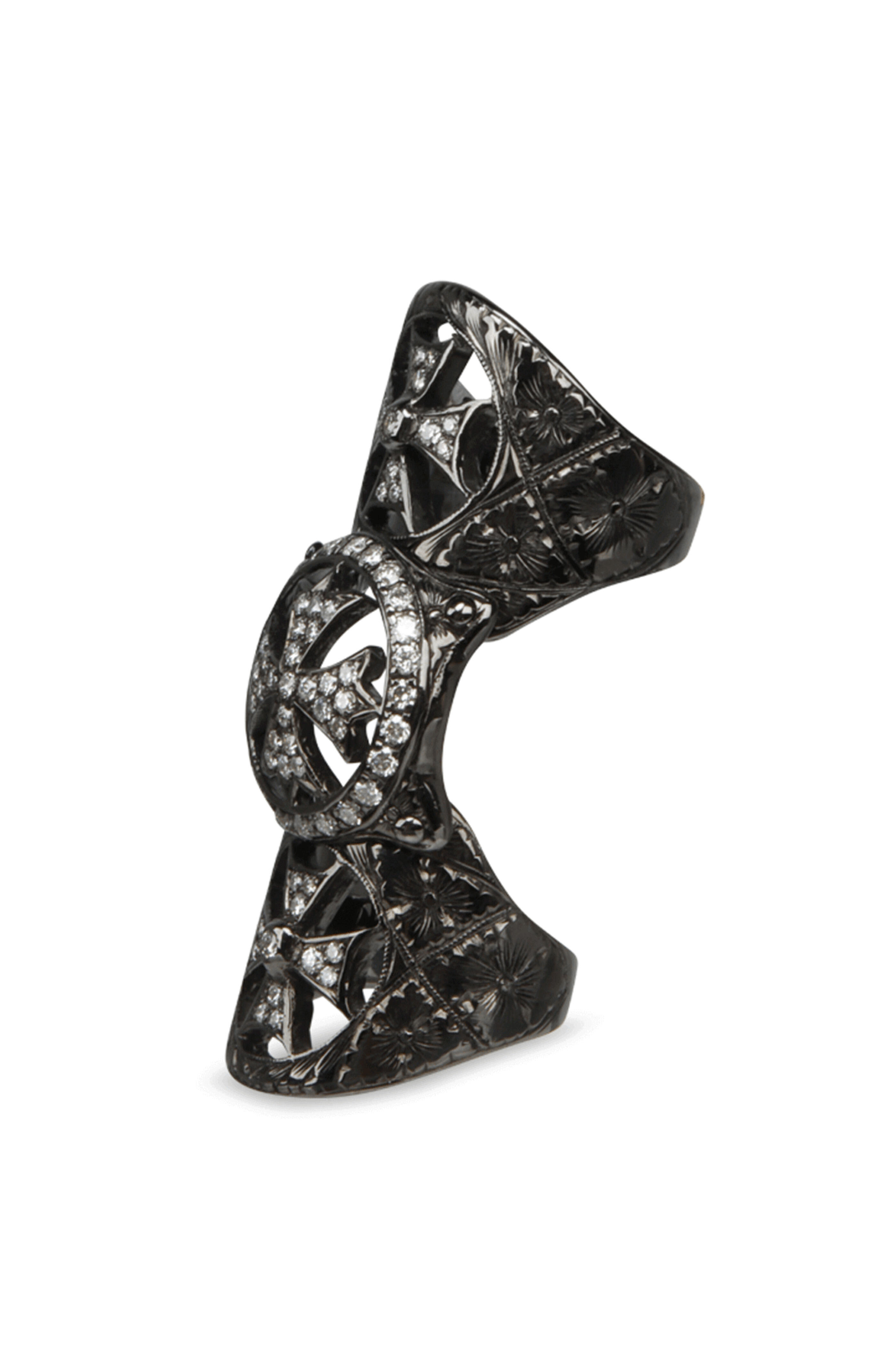 Loree Rodkin - Baby Cross Bondage Ring