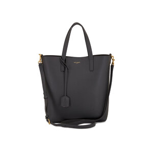 Shopping Toy Leather Tote in Black - Saint Laurent