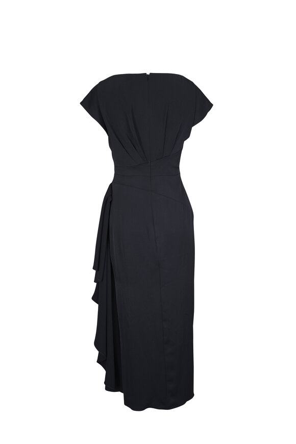 Lela Rose - Florence Black Midi Dress