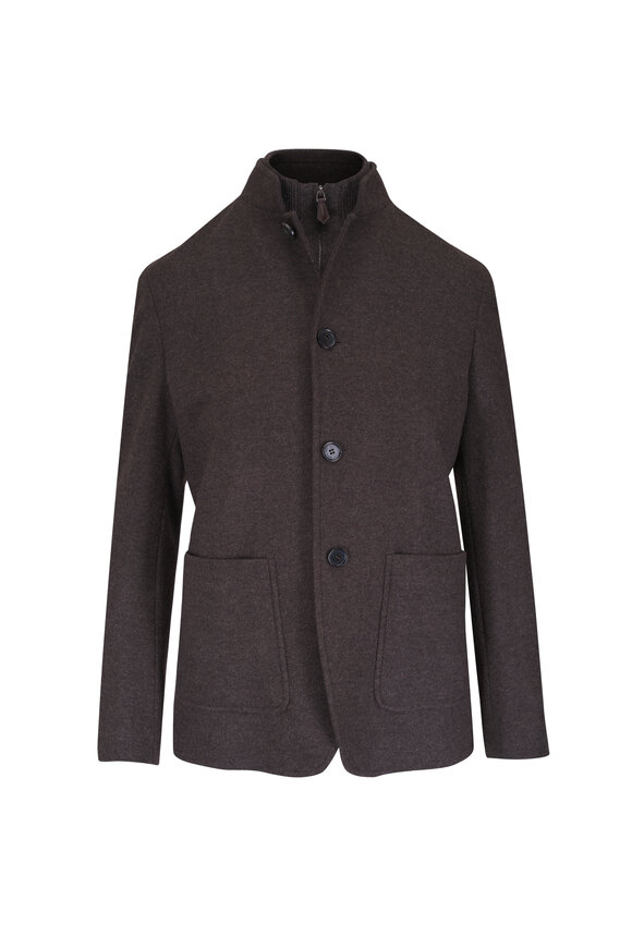 Loro Piana Spagna Oxford Novalis Sweater Jacket - view 1