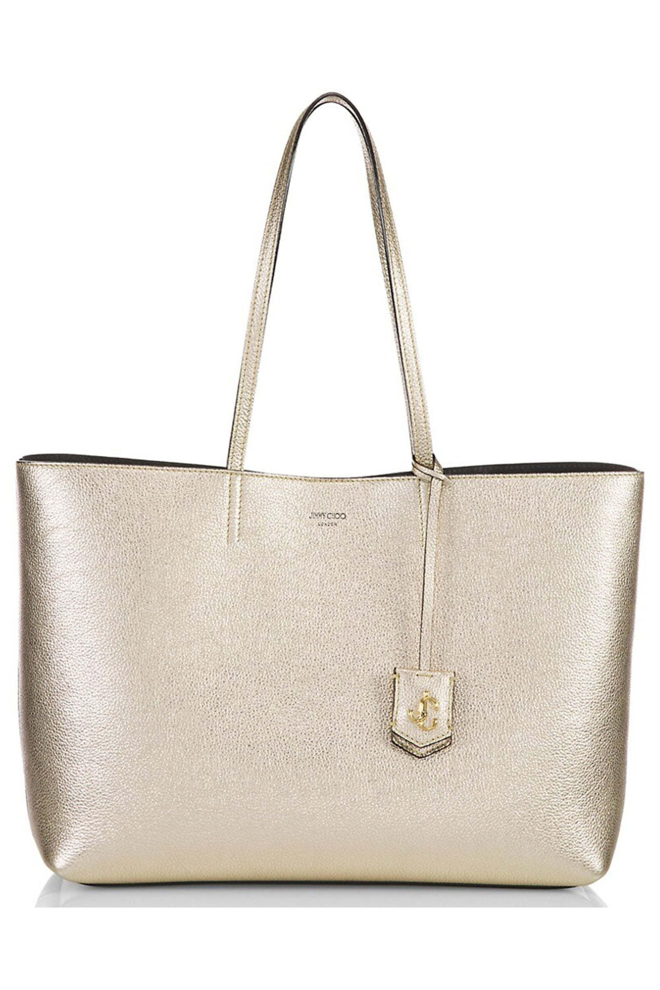 Jimmy Choo - Nine2Five Tote in Light Gold | Mitchell Stores