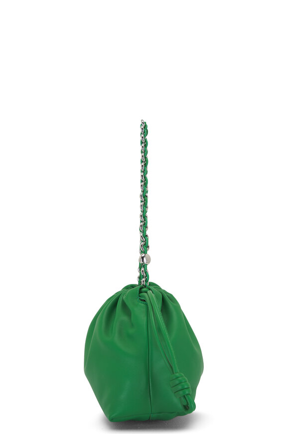 Loewe - Flamenco Tropical Green Leather Should Bag