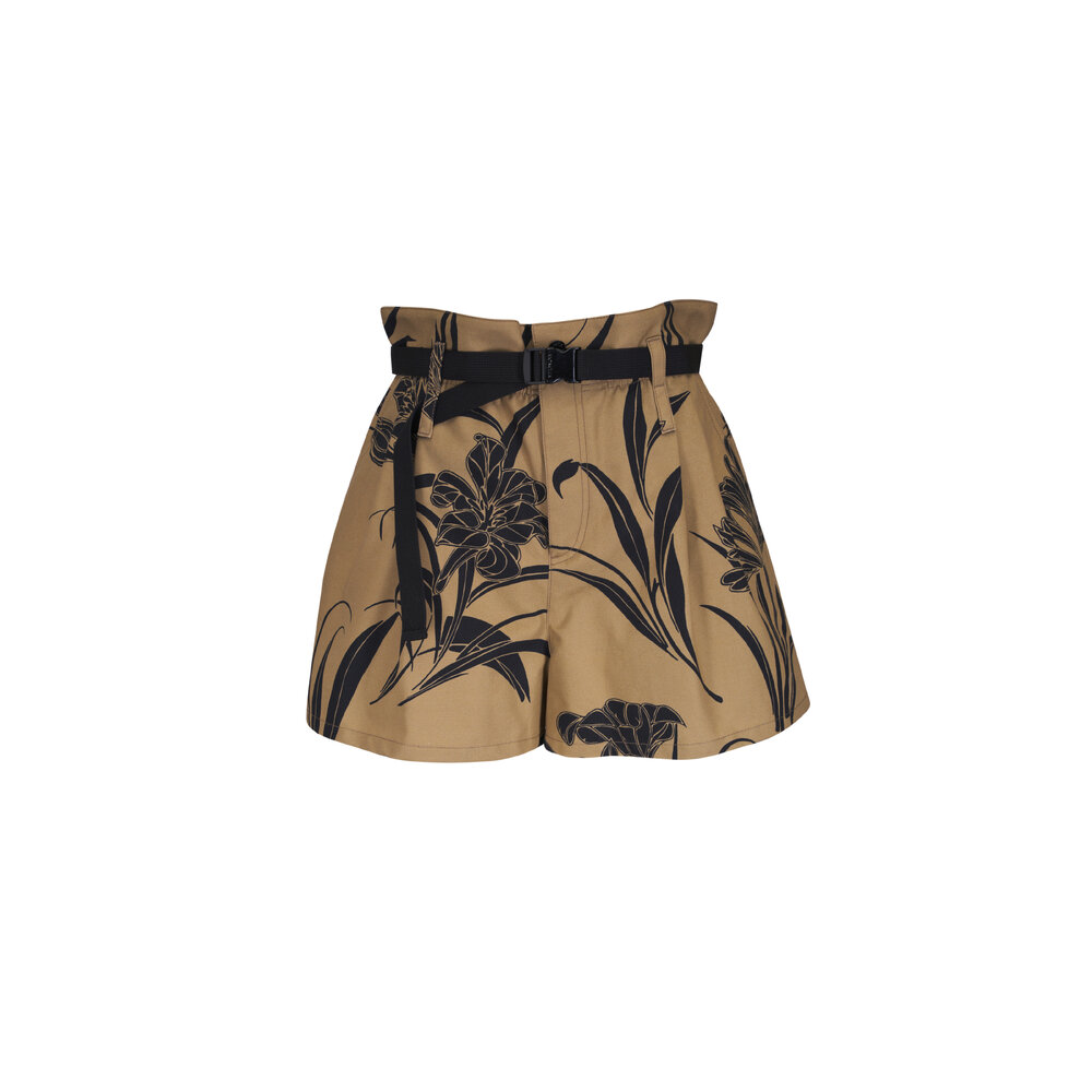 Moncler ショートパンツ Floral Print Cotton Shorts 関税込 uploading-1422905.jpg
