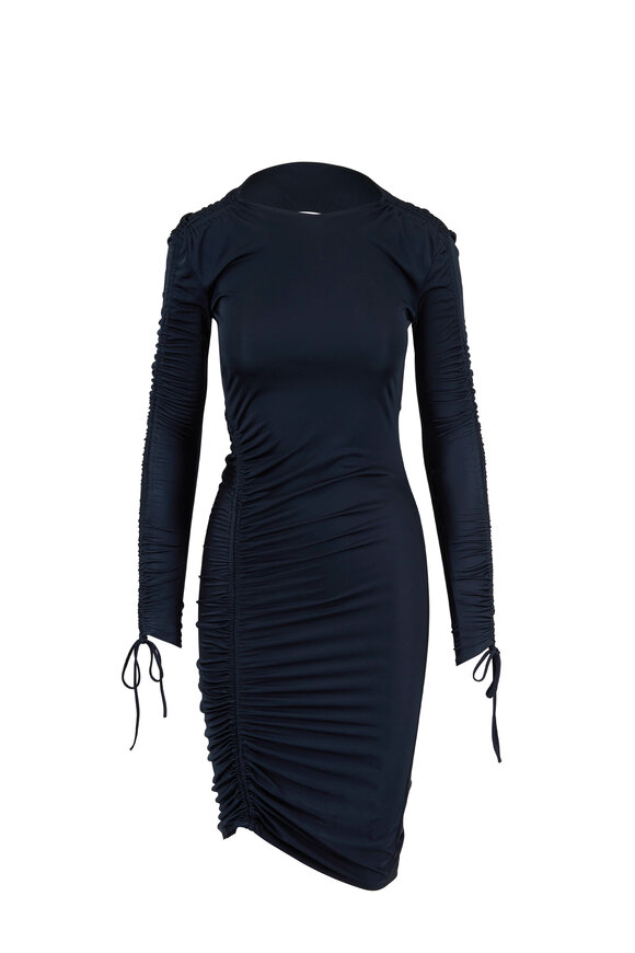 Safiyaa - Poseidon Cut Out Back Ruched Dress