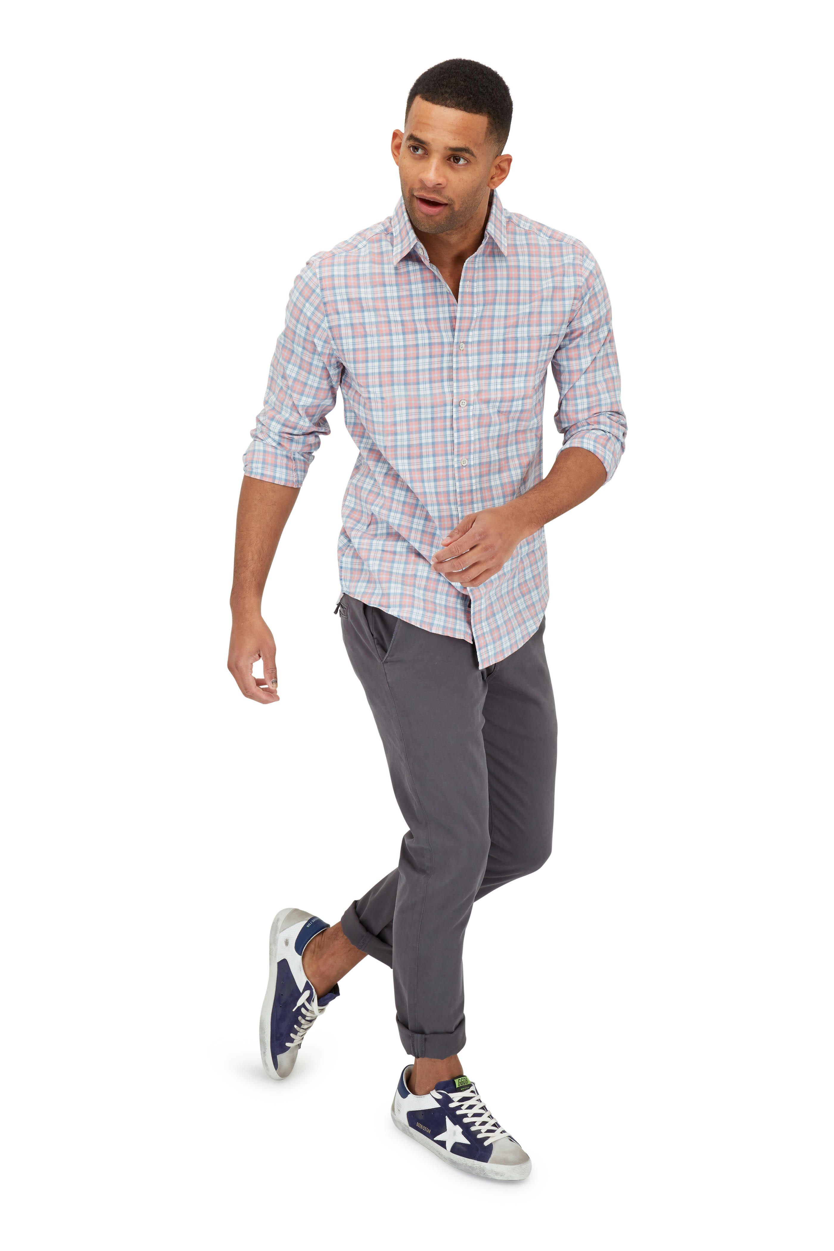 Hudson - Classic Asphalt Slim Straight Chino Pant