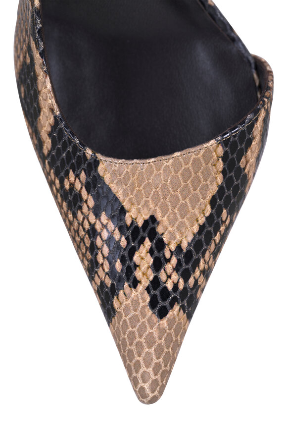Khaite Jett D'Orsay Taupe Pump, 85mm - view 6