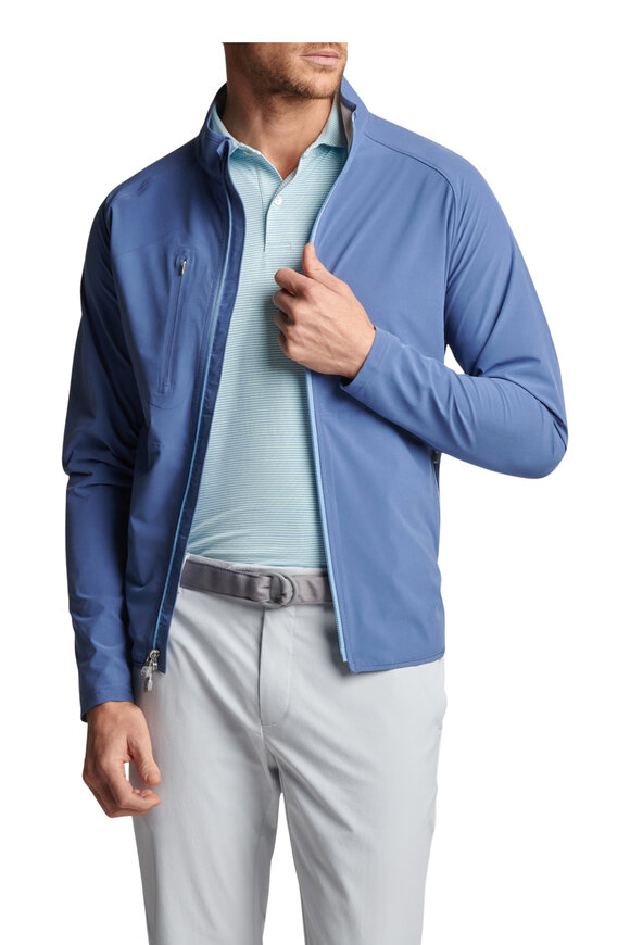 Peter Millar - Crown Flex Adapt Blue Pearl Windbreaker