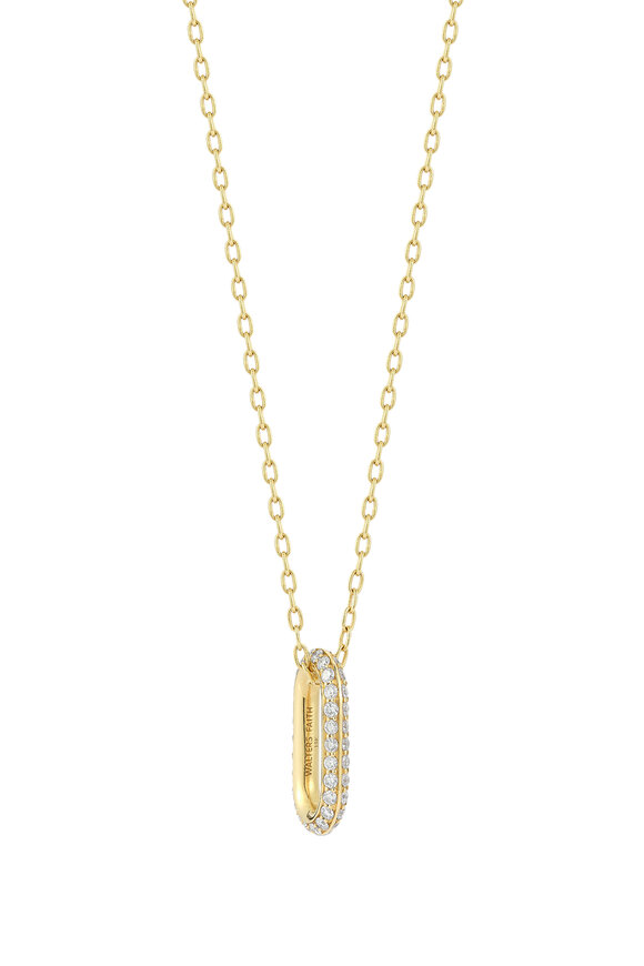 アクセサリー 19SO 24/7 18k necklace TT 18K Gold GP Inital Letter Pendant Necklace With Box Chain