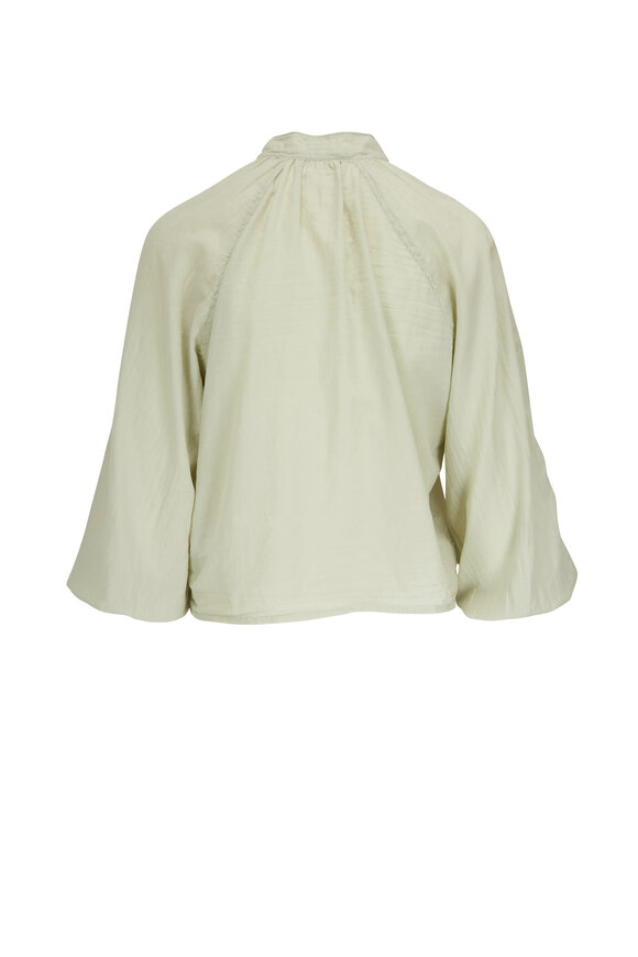 Mother - Sunburst Sage Green Cotton Shirt 