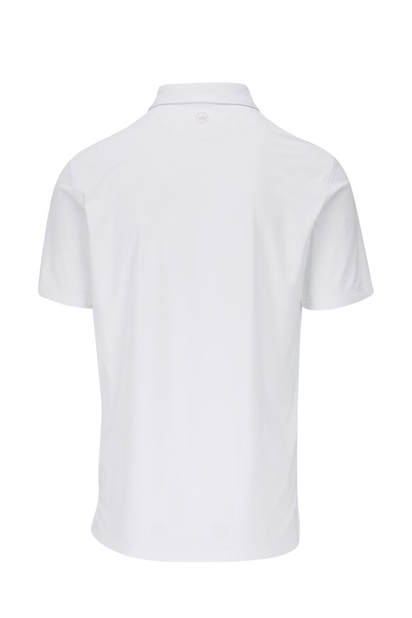 Peter Millar - Crown Crafted White Performance Polo