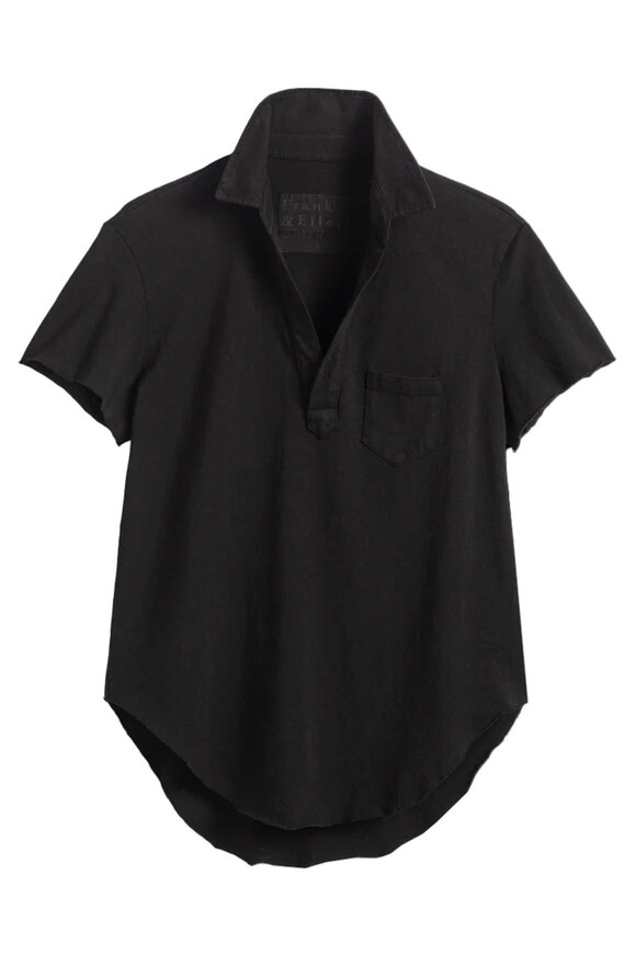 Frank & Eileen Black Charlotte Perfect Polo - view 1