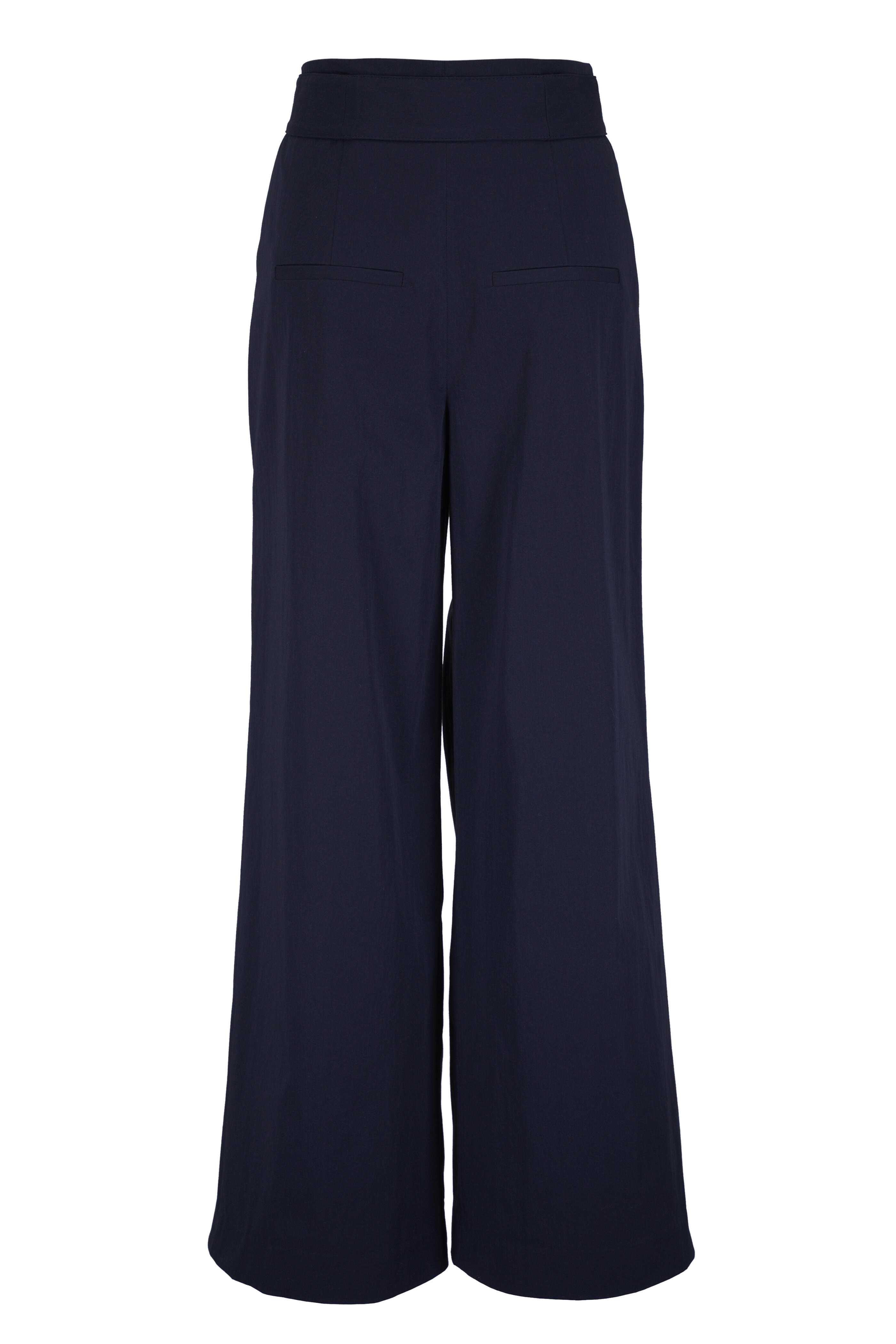 Veronica Beard - Allman Navy Wide Leg Pant - view 2