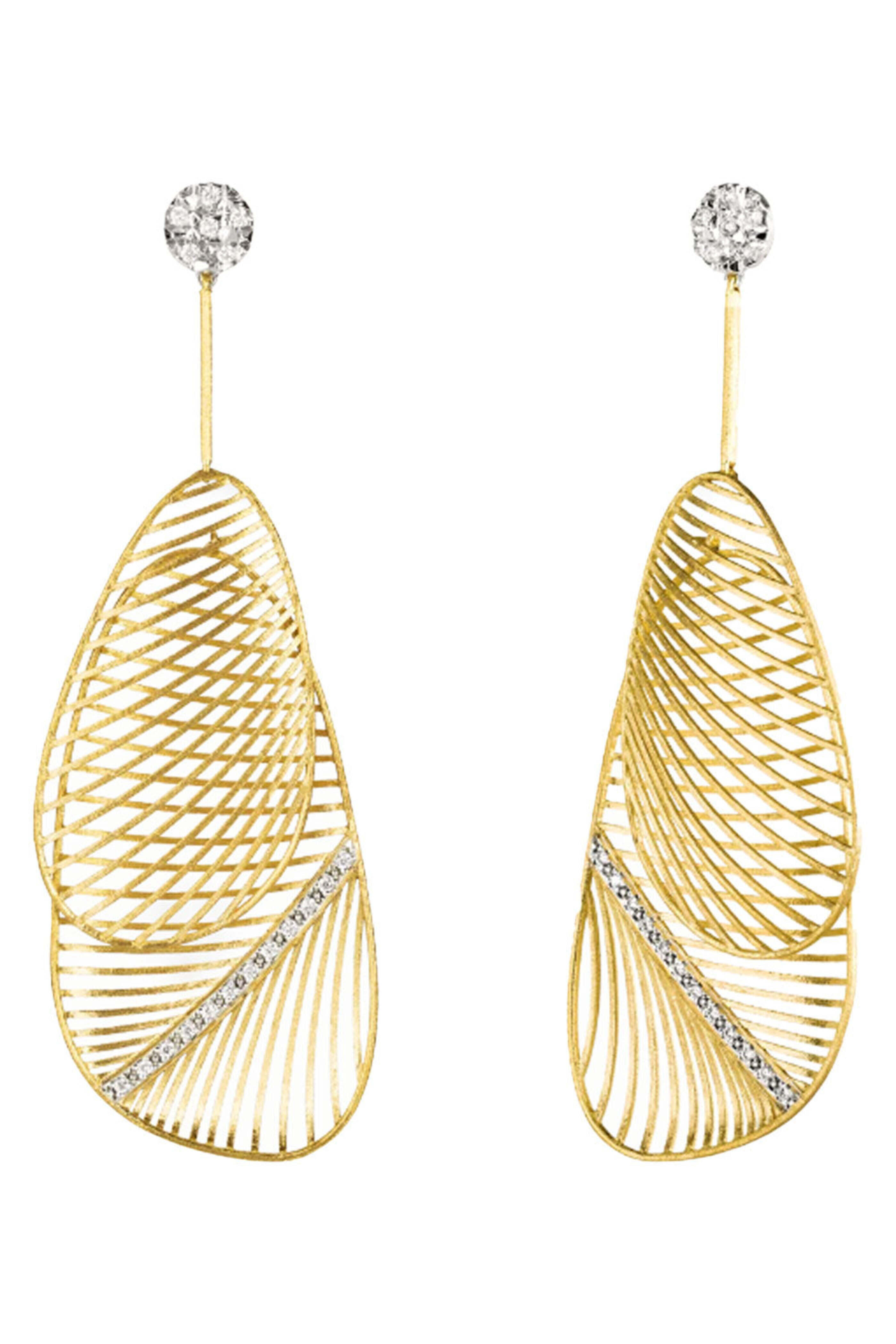 Luisa Rosas - Tribe Double Pendant Earrings