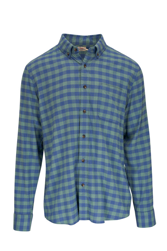 Faherty Brand - The All Time Moss Cove Gingham Sport Shirt