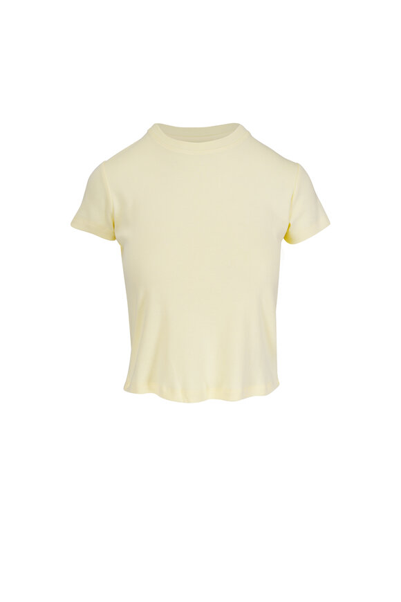 AG Sadie Sunshine Yellow Crewneck T-Shirt