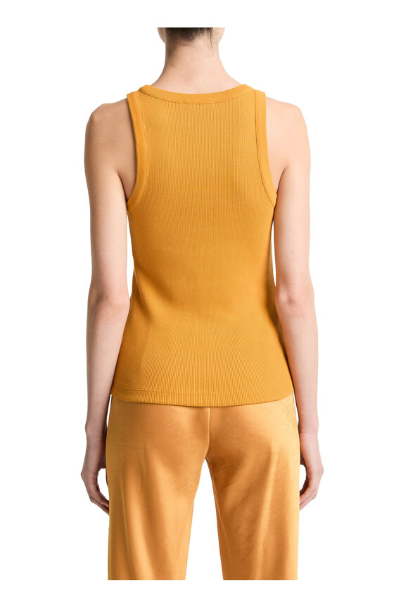 Vince Clementine Ribbed Scoop Neck Tank - view 3