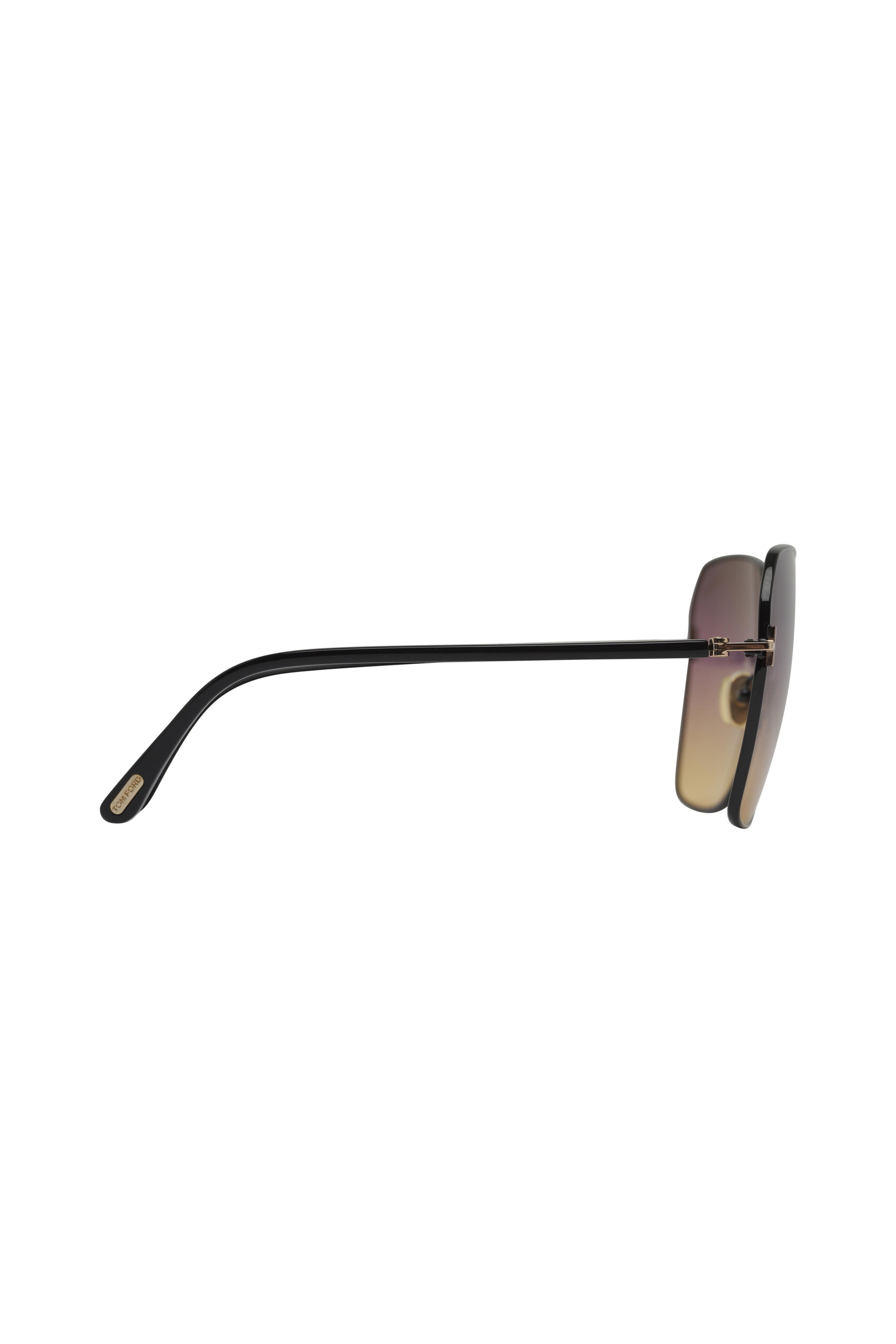 Tom Ford Eyewear - Claudia Black Square Frame Sunglasses