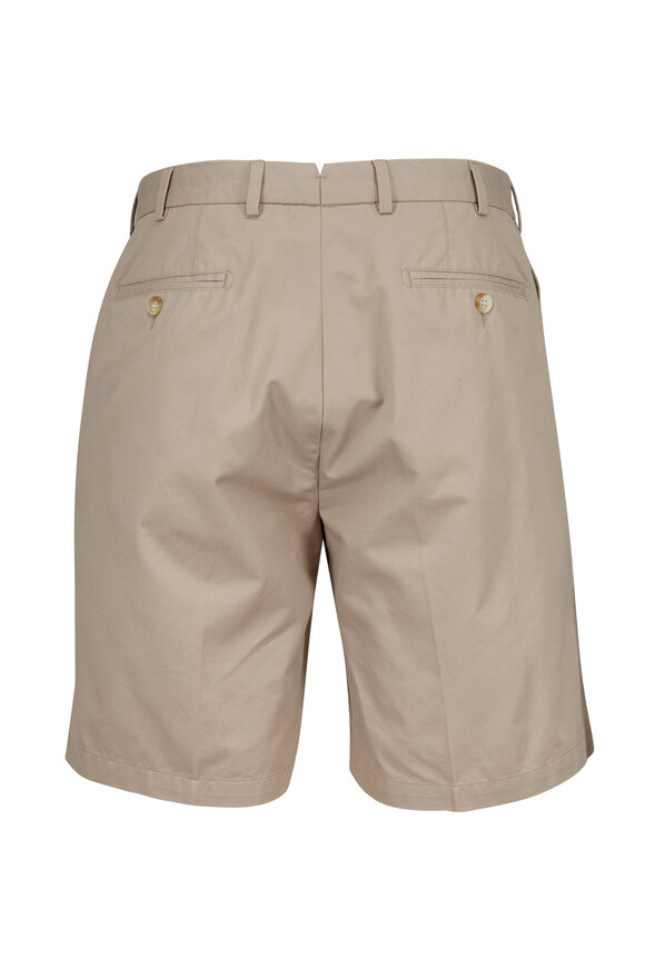 Peter Millar - Khaki Washed Twill Shorts