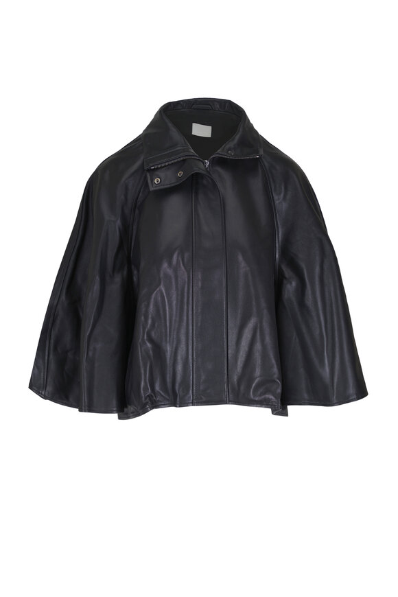 Simkhai Orvik Cape Leather Jacket - view 1