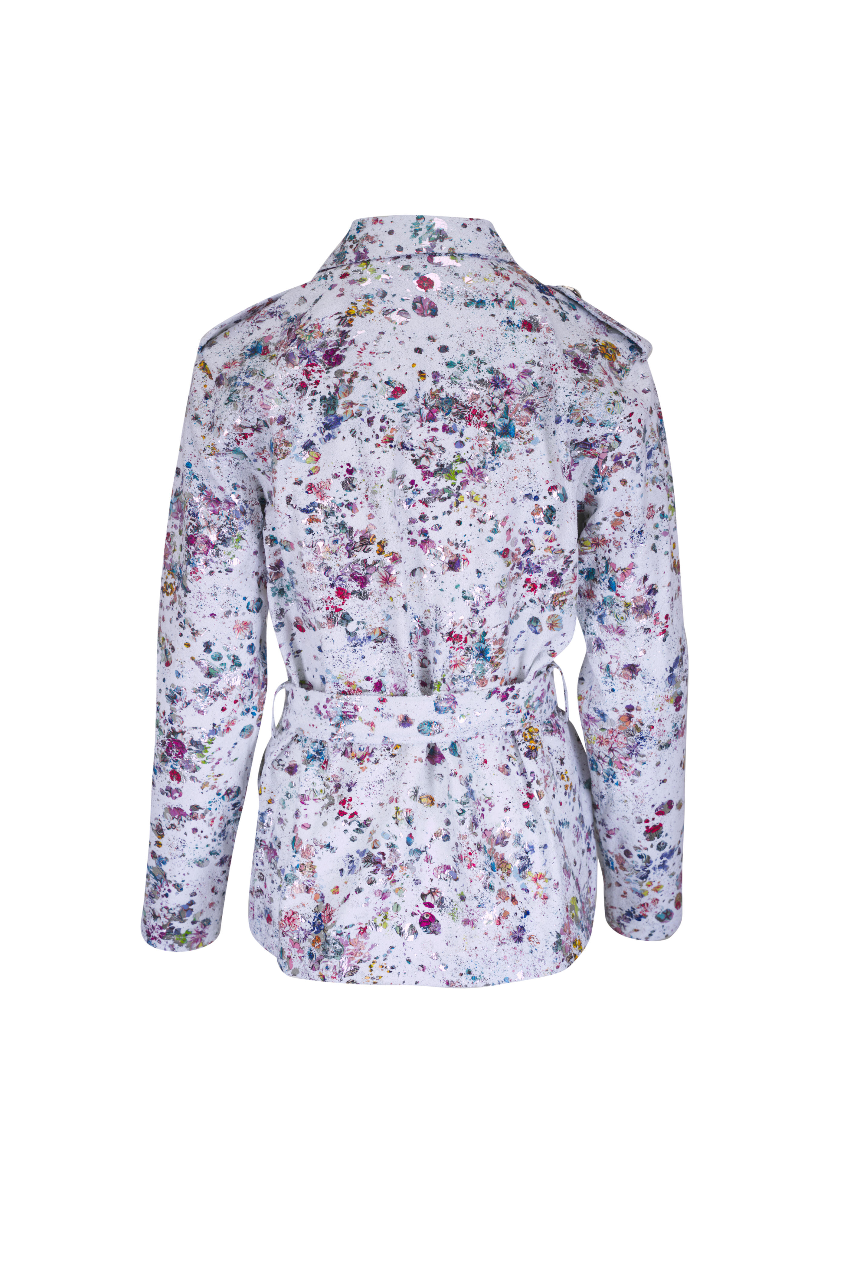 Libertine - Flower Mirror Ball Multicolor Safari Jacket