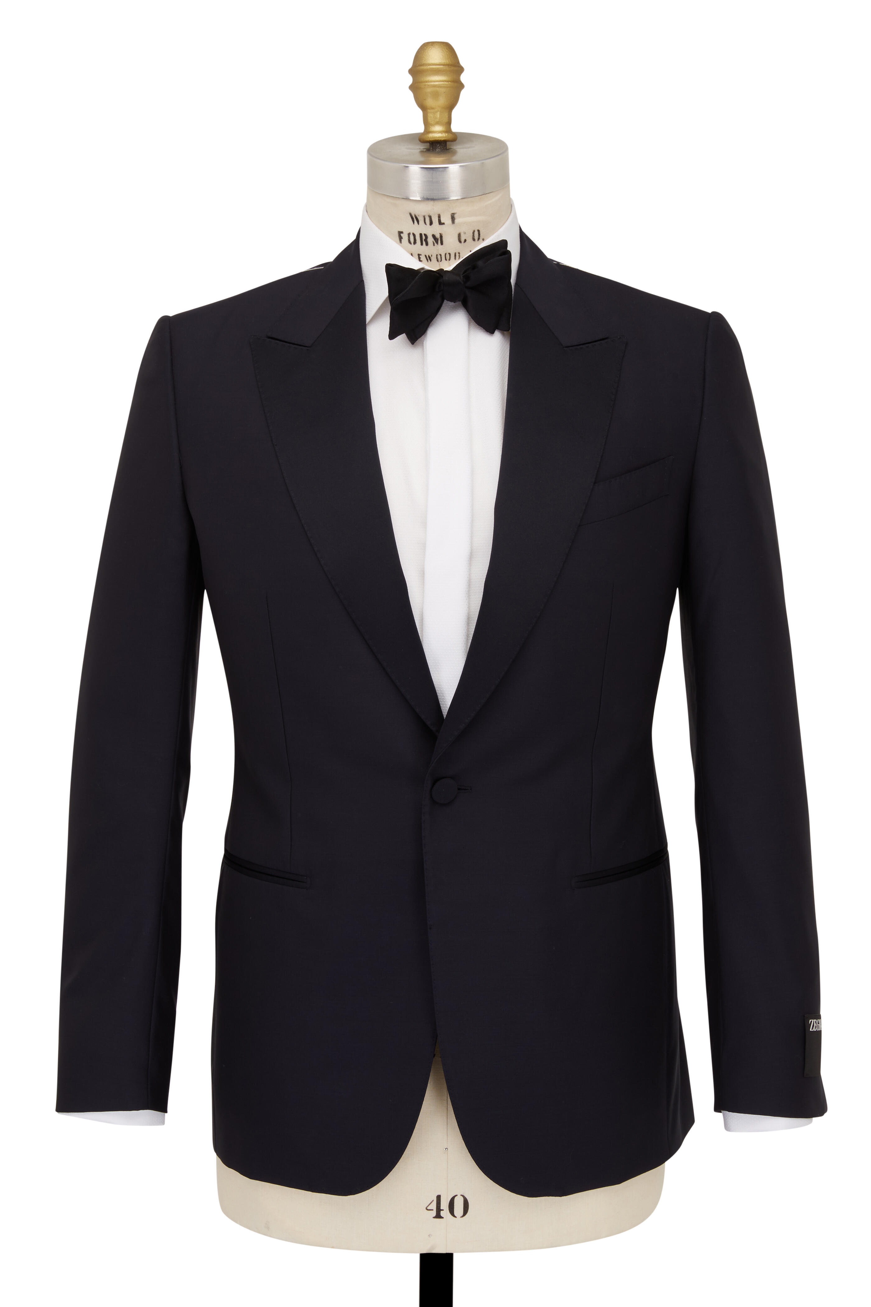 Zegna - Solid Navy Trofeo™ 600 Evening Tuxedo | Mitchell Stores